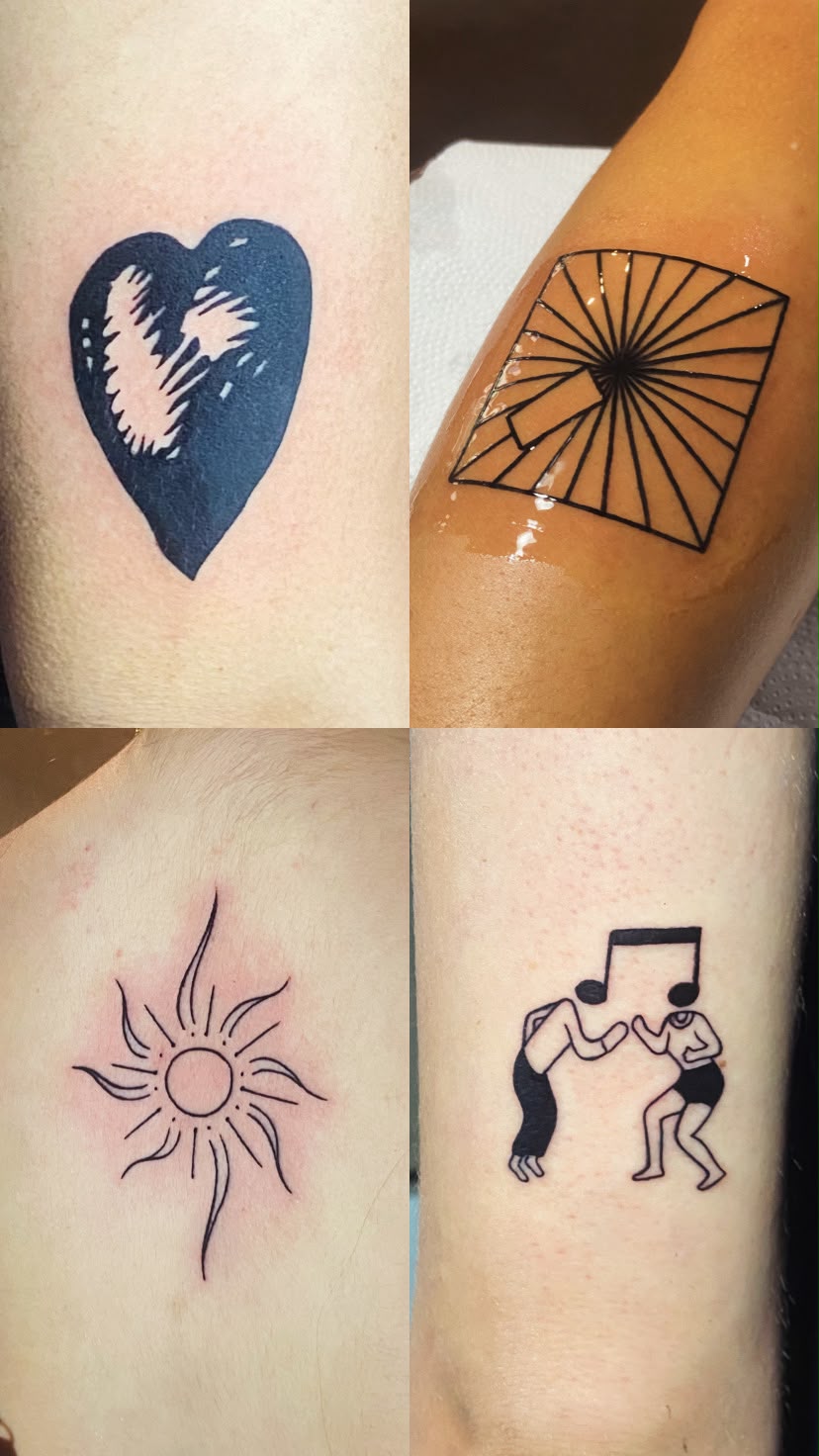 Exemplos de tatuagens pequenas para quem deseja fazer a primeira tattoo no Centro do Rio